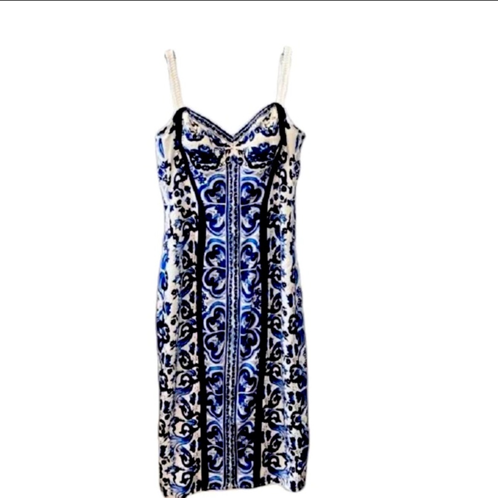 D&G look for less! Summer majolica print dress.